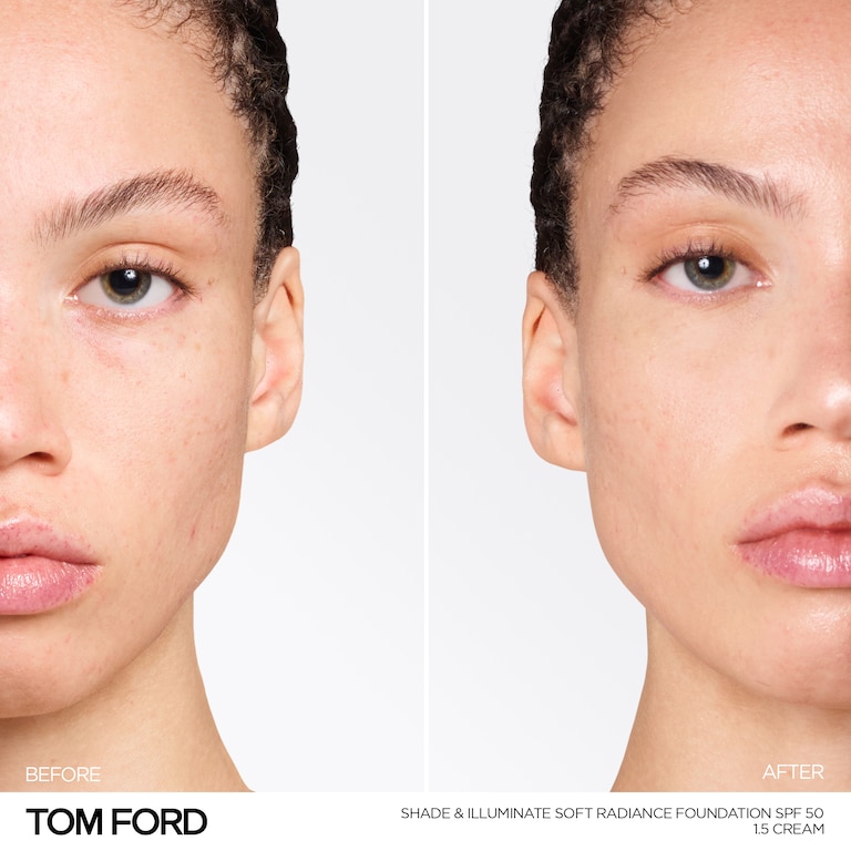 Shade and Illuminate Soft Radiance Foundation SPF 50, Cream, 1.5, 30ml, Model, Light Skin Tone