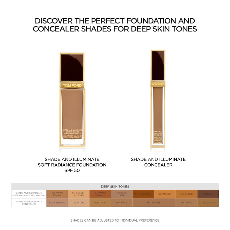 Shade and Illuminate Soft Radiance Foundation SPF 50, Dusk, 11.0, 30ml