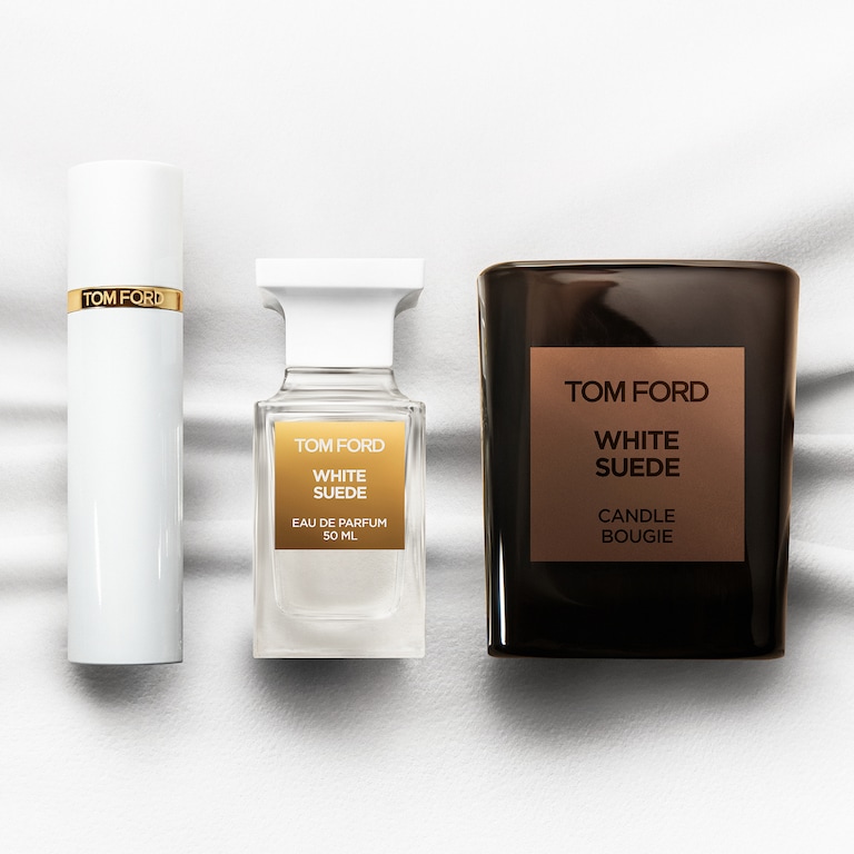 White Suede Atomizer, 10ml