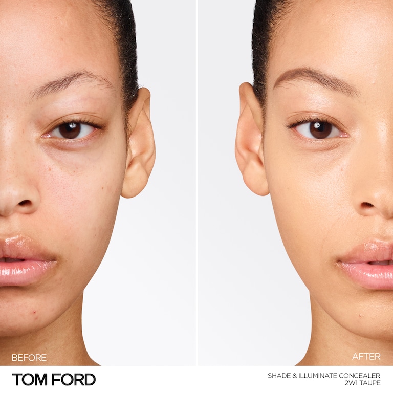 Shade and Illuminate Concealer, Taupe, 2W1, 5.4ml, Model, Light Skin Tone