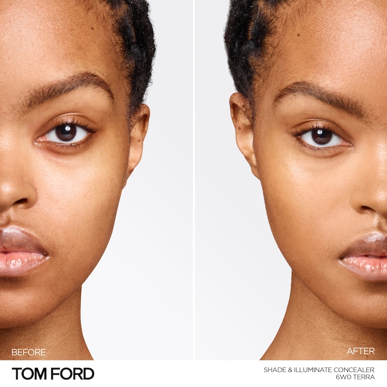 Shade and Illuminate Concealer, Terra, 6W0, 5.4ml, Model, Deep Skin Tone