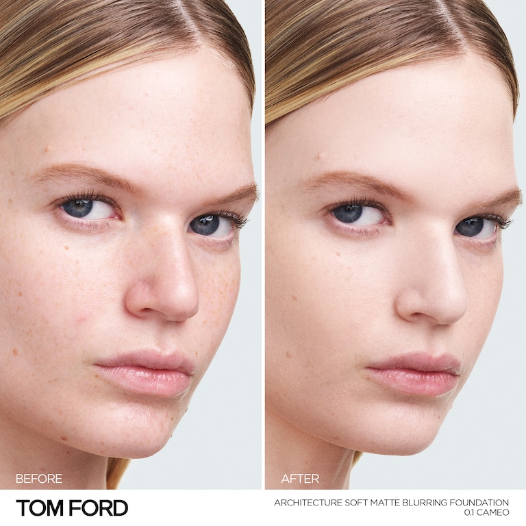 Architecture Soft Matte Blurring Foundation, Cameo , 30ml, Model, Light Skin Tone