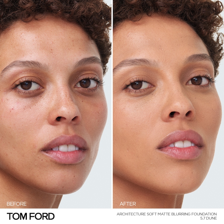 Architecture Soft Matte Blurring Foundation, Dune , 30ml, Model, Medium Skin Tone