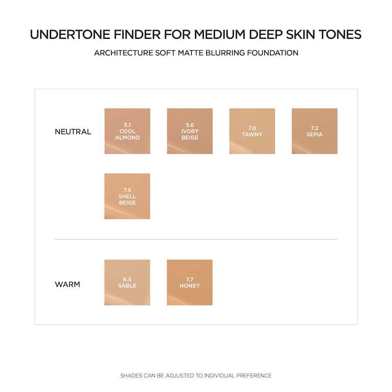 Architecture Soft Matte Blurring Foundation, Sepia , 30ml