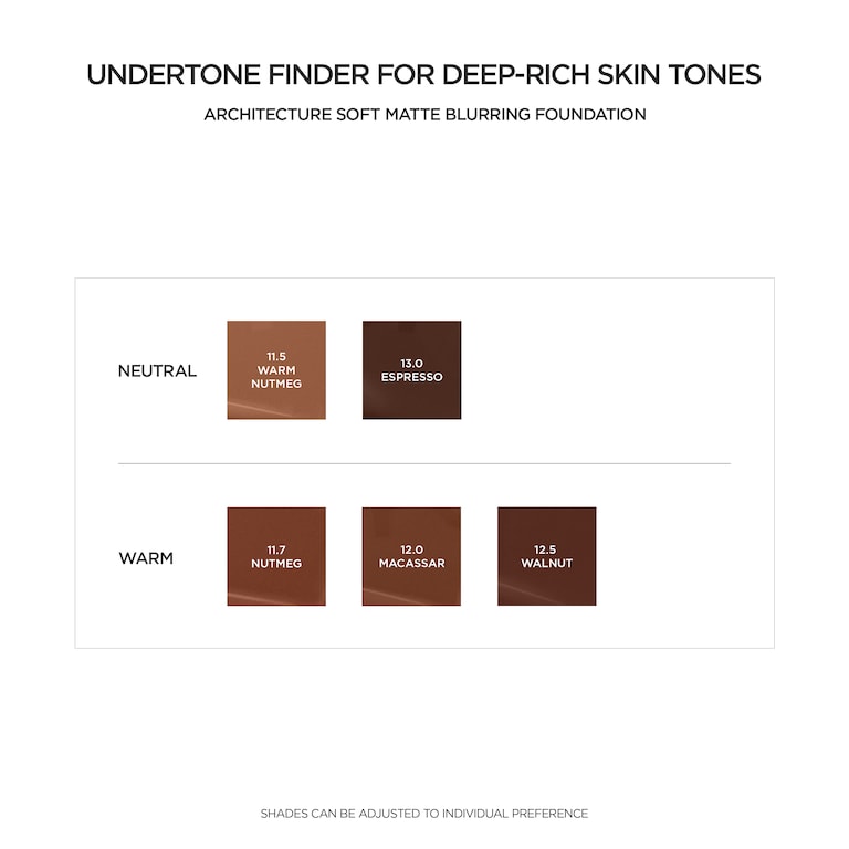 Architecture Soft Matte Blurring Foundation, Espresso , 30ml