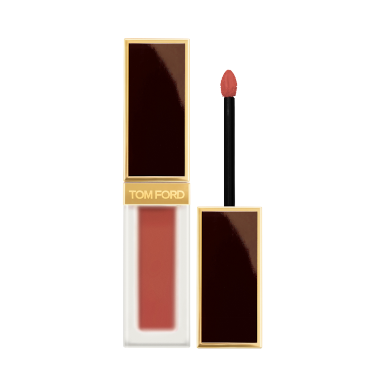 Liquid Lip Luxe Matte, Burnt Peach, 6ml, Product Shot