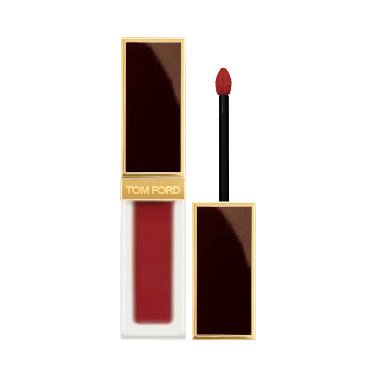 Liquid Lip Luxe Matte, Scarlet Stiletto, 6ml, Product Shot